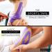 135ft Waterproof Bulk Kinesiology Tape Roll - Sports Therapy Support for Knee, Muscle, Wrist, Shoulder, Back - Premium Elastic & Hypoallergenic Cotton - Purple - Buy Online on GoSupps.com