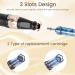 iklestar Dermapen A8S Professional Microneedling Pen with 18 Pcs 12Pin 36Pin Replacement Needle Cartridges Wireless or Wired Mode 2 Mudules Derma Pen 6 Speed Levels and 025 mm Depth Adjustable - Buy Online on GoSupps.com