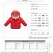 YOPOTIKA Baby Toddler Hooded Fleece Coat Outerwear Jacket - Navy Blue/Red (12-18 Months to 5-6 Years) - Buy Online on GoSupps.com