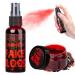 UNIMEIX 2 OZ Fake Blood Spray and 1 OZ Gel Fake Blood Makeup Kit Washable Sfx Makeup for Clothes Mouth Eyes Stage Blood for Halloween Zombie Vampire Cosplay Party Dark Red
