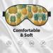 Pineapple Soft Eye Mask Women's Breathable Eye Band Perfect for Travel and Relaxation - Buy Online on GoSupps.com
