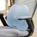 Back Rest for Car - Breathable Car Lumbar Support for Driving Seat - Soft Sponge Auto Seat Back Support for Driving Seat Summer Ergonomic Design Blue - Buy Online on GoSupps.com