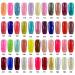 Vishine Shellac Gel Nail Polish Set - 8ml UV LED Soak Off 6 Colors #025 - International Shipping - Buy Online on GoSupps.com