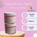Rose & Lavender Jelly Face/Under Eye Mask | Brightening & Nourishing Skin Treatment | Natural Rose Water & Bee Pollen | 1 OZ - Buy Online on GoSupps.com