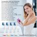 FIRIK Replacement Toothbrush Heads for Oral B - Compatible with Braun Pro - Pack of 8 - Buy Online on GoSupps.com