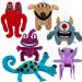 Garten of Banban Plush Toys Garden of Ban ban 3 Plushies 2023 New Horror Game 10''BanBan Plushies Stuffed Animal Plush Doll for Fans and Kids(6PCS)