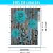 VIGEGU Flower Cross Stitch Kit for Adults - Full Range Stamped Cross Stitch Needlecrafts - Home Wall Decor - 12x16inch - Buy Online on GoSupps.com