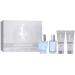 Hybrid & Company Courageous 4Pcs Gift Set For Men 20ml-Perfume&50ml-Perfume&50ml-After Shave Balm &50ml-Shower Gel