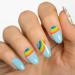 MOYOU LONDON Gel Nail Strips - Semi Cured, Salon-Quality Manicure - Chasing Rainbows - Buy Online on GoSupps.com