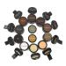 Finally Hair Dark Brown Dab-on Hair Fibers - Hair Loss Concealer & Gray Away Touch Up for Hairline, Eyebrows, and Beard - Instantly Covers Gray Hair - Buy Online on GoSupps.com