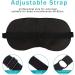 BYBART Unicorn and Cat Sleep Mask - Soft & Comfortable Eye Cover for Kids, Women, Men | Adjustable Strap | Light Blocking for Better Sleep - Buy Online on GoSupps.com