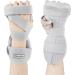 Reaqer Wrist Railed Bandage for Pain Relief | Carpal Tunnel Strain & Arthritis Support (Left) - Buy Online on GoSupps.com