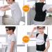 Adjustable Children Posture Corrector | Full Back Support Belt & Lumbar Brace for Hunchback Correction | Kids & Adults | Pain Relief in Black - Buy Online on GoSupps.com