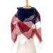 Hanxiulin Ladies Cotton Triangular Scarf - Soft Wrap Winter Scarf Multi-Purpose Neck Cloth for Women Marine Print - Buy Online on GoSupps.com