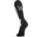 Spyder Women's Pro Liner Socks - Black/White (Small) | Comfortable & Moisture-Wicking - Buy Online on GoSupps.com