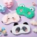 3-Piece Cute Animal Design Sleeping Mask Set for Kids and Adults - Adjustable and Soft Eye Masks for Travel, Pajama Parties - Children's Sleep Mask - Buy Online on GoSupps.com