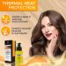 Keratin Hair Serum with Moroccan Argan Oil - Heat Protectant for All Hair Types - Anti Frizz Control Treatment for Women and Men - Buy Online on GoSupps.com