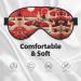 Shop Christmas Tree House Print Unisex Sleep Eye Mask - Soft Comfort Eye Shade for Travel Yoga & Shift Work - Buy Online on GoSupps.com