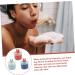Healeved 3 Pieces Bubbler Bubble cup foaming face compact foam bottle bubble maker for the face foam soap shower gel shower gel foam of facial cleansing foam maker pp - Buy Online on GoSupps.com