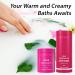 Rose Vanilla Bath Bomb - Mega Foaming Bubbles - Infused with Stress Relief Jasmine - Luxurious Spa Bath Essentials -Nourishing Dry Skin - Blissful Stress Relief Bath Bombs Gift Set Christmas Birthday - Buy Online on GoSupps.com