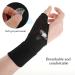 Sibba Elastic Thumb Bandage - Lightweight Compression Gloves for Men & Women | Breathable Fingerless Hand Protector - Buy Online on GoSupps.com
