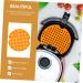 MAGICLULU 3 Pcs Air Fryer Pad Air Fryers Cake Pan Airfryers Airfrier Creative Air Fryer Mat Bakeware Square Orangex3pcs 3.1L x 3.1W inches - Buy Online on GoSupps.com