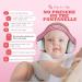 Gardtech Baby Headphones - Adjustable Noise Protection Ear Protectors for Children | 25dB SNR | Ideal for Parties & Everyday Use - Pink - Buy Online on GoSupps.com