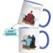 Personalized Kiddle-Design Dog Dad Mug - Blue Dog Owner Gift | Perfect for Dog Lovers & Pet Fans - Buy Online on GoSupps.com