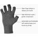 Duerer Arthritis Compression Gloves for Women and Men - Relieve Rheumatoid & Carpal Tunnel Pain - Grey - Size L - Buy Online on GoSupps.com