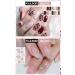 NAITOKI Nail Art Stickers - Self-Adhesive Fashion Manicure Film & Tickers for Beautiful DIY Nail Decorations - B-08 - Buy Online on GoSupps.com