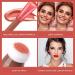 3 Colors Liquid Blush Makeup Wand | Long Lasting Dewy Finish | Weightless Blendable Formula | Soft Cushion Applicator | Cheeks Tint for Natural Glow - Buy Online on GoSupps.com
