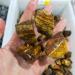 Natural Quartz Crystal Natural Tiger Eye Gravel Rough Stone Raw Stone Specimen Irregular Crystal Home Decor Home Office Decor ningxiao (Size : 500g) - Buy Online on GoSupps.com