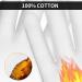 WLLHYF Moisturizing Gloves - White Cotton Touch Screen Gloves for Men & Women | Overnight Spa Cosmetics Treatment for Dry Hands | 1 Pair - Buy Online on GoSupps.com