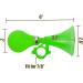 Modengzhe Green ABS Air Horn for Kids Bike - Fun Plastic Bugle Clown Horn with Squeeze Bulb - Buy Online on GoSupps.com