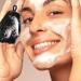 Silicone Face Scrubber Exfoliator - Silicone Face Scrubber Exfoliator with Handle Silicone Face Scrub Facial Cleansing Rubber Face Exfoliator Brush for Delicate Cleaning Black - Buy Online on GoSupps.com