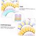 Didiseaon 5 Pairs Colored False Eyelashes Women Eyelashes Fake Lashes Natural False Lashes Wispy Colored Eyelashes Makeup Accessories Makeup Tools for Women Fake Eyelashes Curly Eyelashes - Buy Online on GoSupps.com