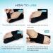 Bunion Corrector Orthopedic Big Toe Separator for Men & Women - Bunion Relief & Straightening Splint for Hallux Valgus Foot Care - Buy Online on GoSupps.com