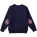 ESHOO Christmas Deer Print Kids Knit Sweater - Boys Girls Xmas Jumper 4-5 Years (Blue) - Buy Online on GoSupps.com