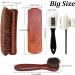 KY-Tech Shoe Brush Set - Premium Suede, Polish, Shining, and Cleaning Brushes with Horsehair and Plush Polishing Glove (Set A2) - Buy Online on GoSupps.com