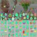 Easter Glow Temporary Tattoos - 73 Luminous Bunny Designs for Kids | Rabbit, Carrot, Eggs, Chick | Fun Party Favors - Buy Online on GoSupps.com