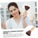 FRCOLOR Makeup Wood Handle Brush Record Cleaning Brush Face Blending Fluffy Makeup Face Makeup Make up Foundation Makeup Brush Concealers Highlighter Miss Mix Metal - Buy Online on GoSupps.com