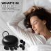Vortex. Ear Plugs for Sleep Reusable Silicone Hearing Protection Noise Reduction for Sleeping 8 Ear Tips in XS/S/M/L 33db Noise Cancelling for Snoring Flights Concerts and Noise Sensitivity Black - Buy Online on GoSupps.com