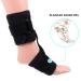 Buy Healifty Foot Drop Corrector Wrap - Elastic Splint Support for Running & Football - Cotton Sleeve Protector (Black 25x15cm) | International Shipping - Buy Online on GoSupps.com