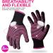 Professional Heat Resistant Gloves with Silicone Bumps - Sopito 2Pcs Heat Proof Mitts for Hair Styling Curling Iron (Pink) - Buy Online on GoSupps.com