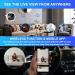 1080P WiFi Spy Camera Hidden Camera with Motion Detection Wireless Indoor Small Security Video Camera for Smart Home Surveillance Micro Secret Nanny Long-lasting Battery Spy Cam with App Control - Buy Online on GoSupps.com