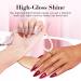 AZUREBEAUTY Vegan Shine White Nail Polish | Glitter Pearl Quick Dry Nail Enamel for DIY Manicure & Pedicure - Buy Online on GoSupps.com