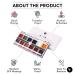 FX Alcohol-Activated 12 Colors Makeup Palette | Highly Pigmented Professional Makeup for Stage Film Costumes & Cosplay - Buy Online on GoSupps.com
