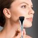 Irikdescia Flat Foundation Brush for Liquid Makeup Fishtail Shape Ultra Thin Makeup Brush Angled Liquid Foundation Brush for Liquid Creamy Concealer Brush - Buy Online on GoSupps.com