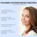 Hyaluronic Acid Moisturizing Sunscreen - Sun Cream - Hydrating Sun Cream Spf 50 - Suncream Protects Against Uva/Uvb Rays Sunburns and Premature Skin Ageing - Buy Online on GoSupps.com