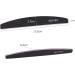 20 Piece Professional Nail File Set - 100/180 Grit Double-Sided Files for Gel & Natural Nails | Reusable for Nail Studios & DIY Nail Art | Black - Buy Online on GoSupps.com